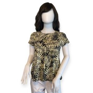 J.Jill Fit Progress Shirttail Tee Shirt